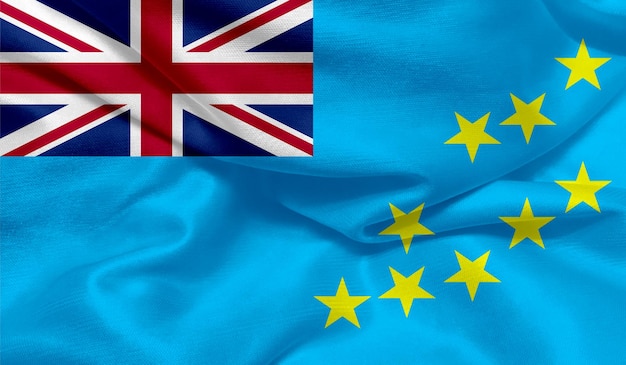 Foto gratis de bandera de Tuvalu