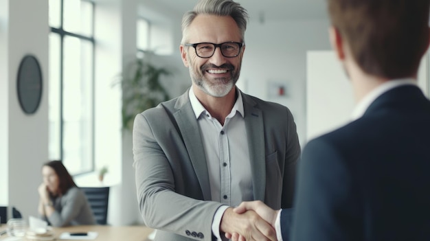 Foto foto gratis hombre de negocios joven alegre