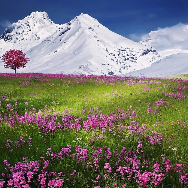 Foto gratis naturaleza montaña nevada nieve flor