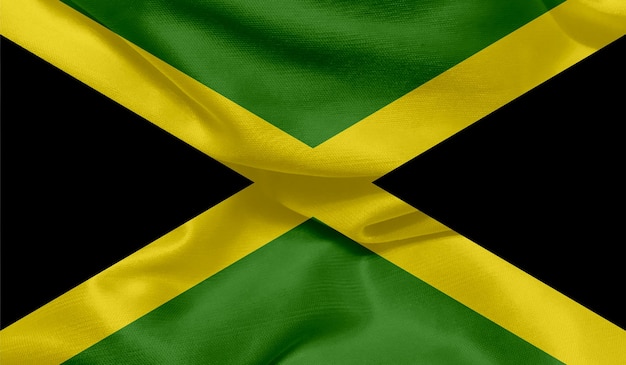 Foto gratuita da bandeira da Jamaica