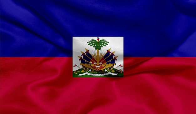 Foto gratuita da bandeira do Haiti