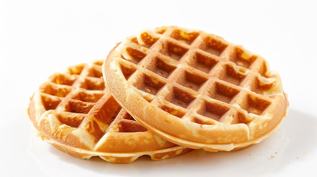 Foto foto gratuita de una galleta de waffle