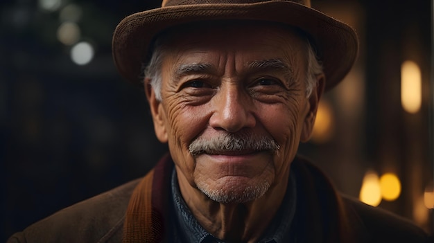 foto de un hombre de mediana edad sonriendo