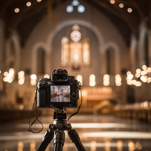 una foto de la iglesia