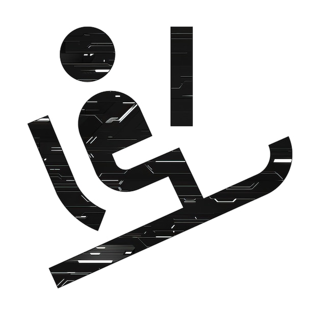Foto foto ikonen skilift-ikonen foto schwarz-weiß kratz-textur
