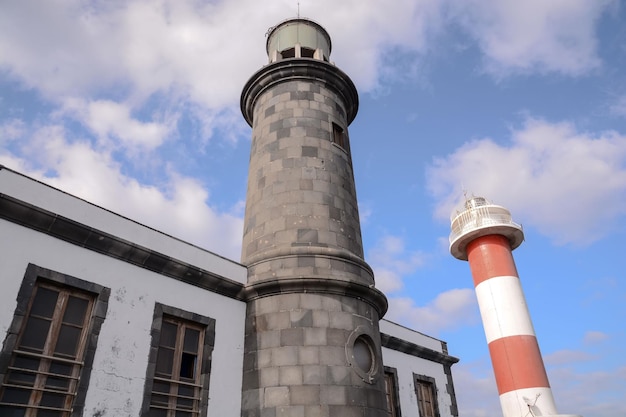 Foto Imagen del Faro Clásico en Fuencaliente La Palma Islas Canarias