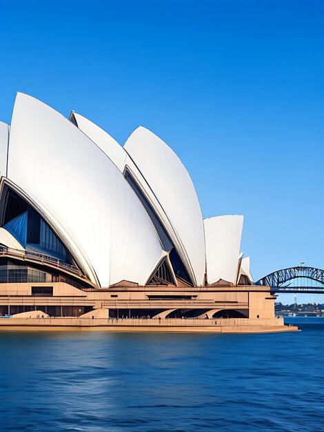 Foto impresionante toma de la ópera de Sidney en Australia