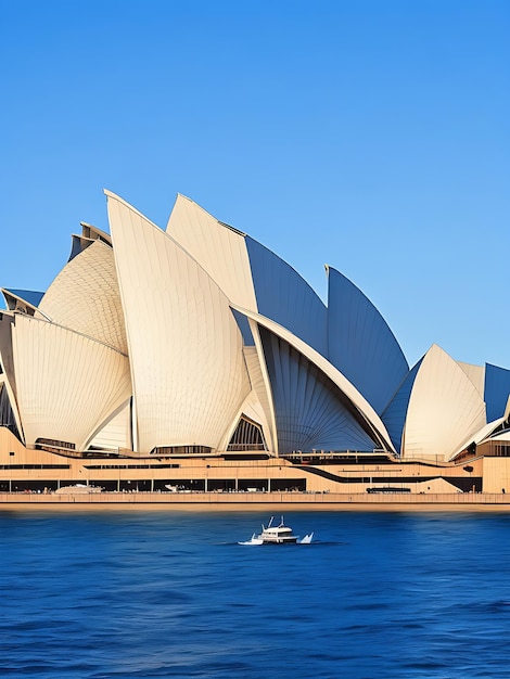 Foto impresionante toma de la ópera de Sidney en Australia