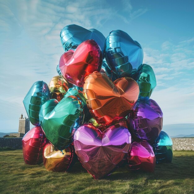 Foto foto irland herz ballons