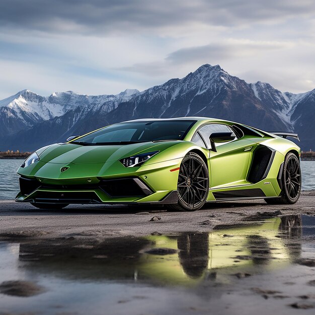 Foto Lamborghini Supercar ai erzeugt