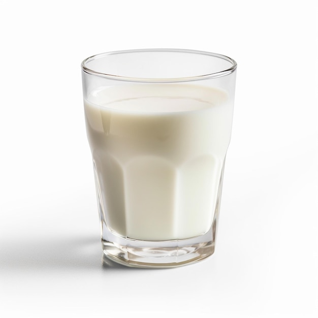 Foto foto de leche sin fondo con fondo blanco