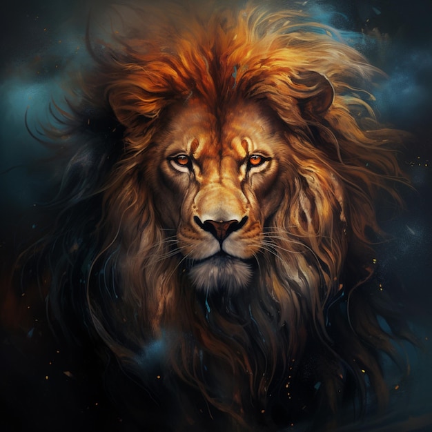 La foto del león