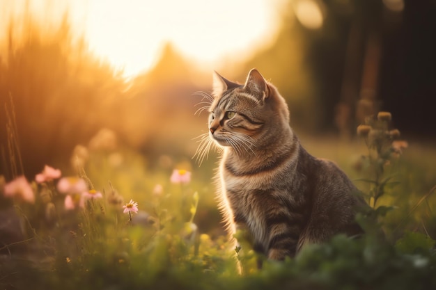 foto de lindo gato