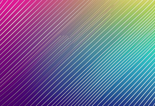 Foto de líneas de color de gradiente abstracto y ondas diseño de fondo moderno