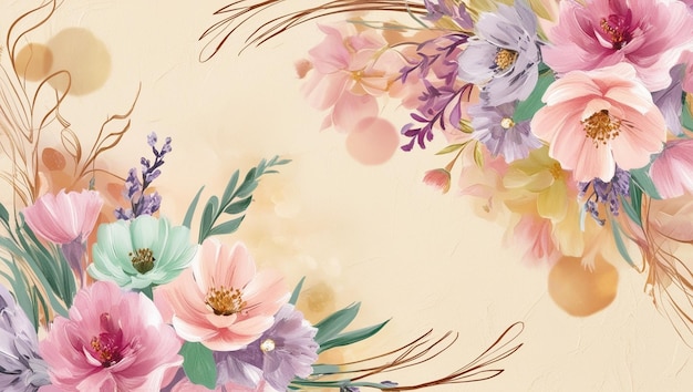Foto livre de Aquarela pintada à mão fundo de aquarela abstrato