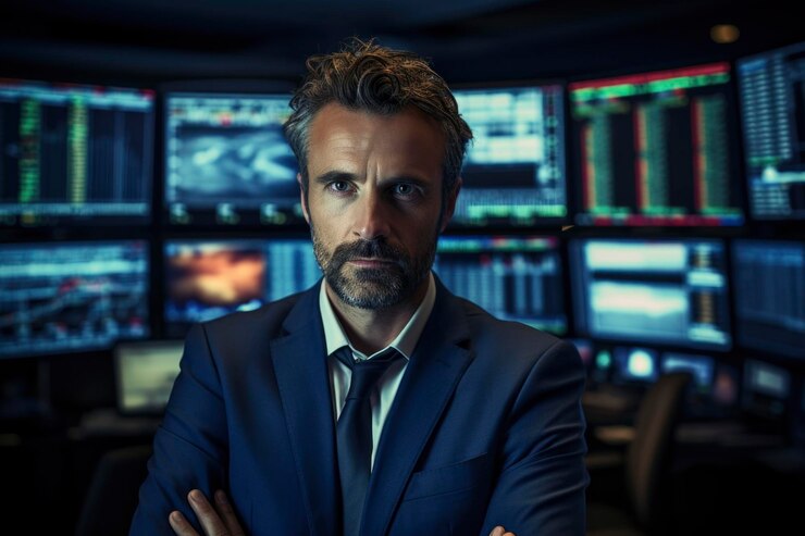 Foto foto de un locutor de radio y televisión
