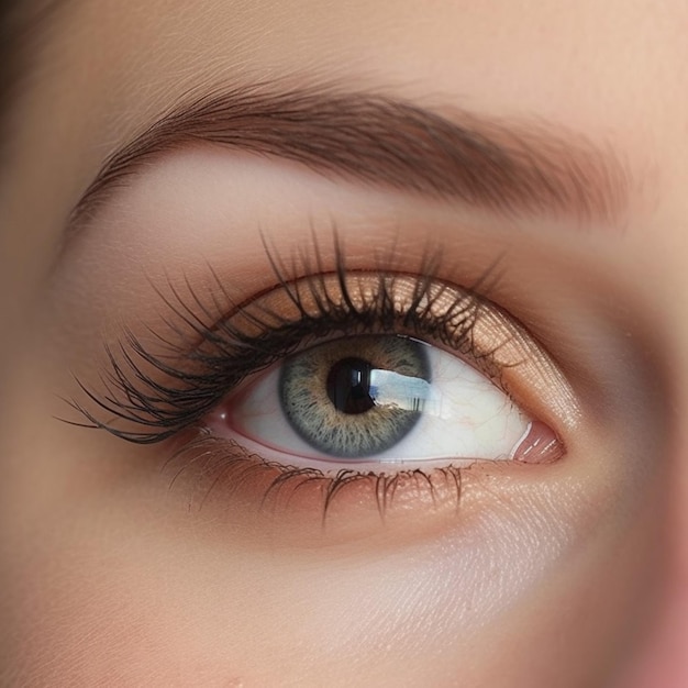 Foto de looks de maquillaje de ojos naturales