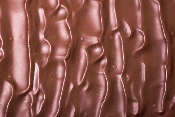 Foto foto macro de barras de chocolate ao leite de textura