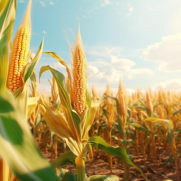 Foto de maíz amarillo y maíz fondos con maíz maíz y maíz