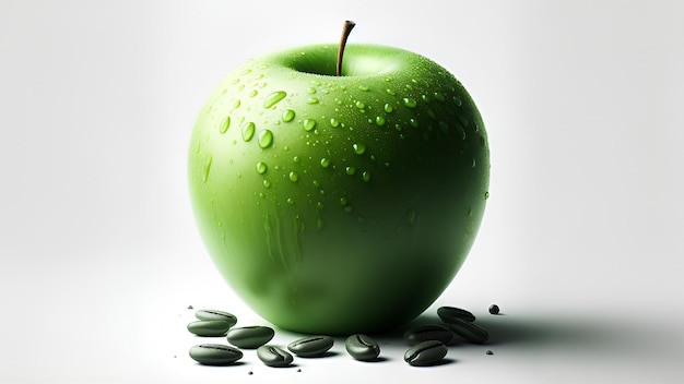 Foto de manzana verde para los foodies inspiración culinaria