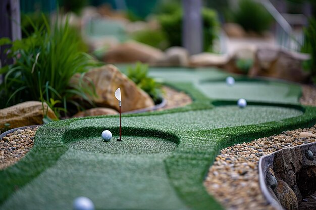 Foto foto de las maravillas del mini golf diy