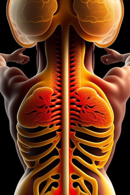 Foto Menschliches Organsystem Biologisches Foto