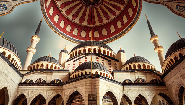 Foto foto mezquita de suleymaniye en estambul