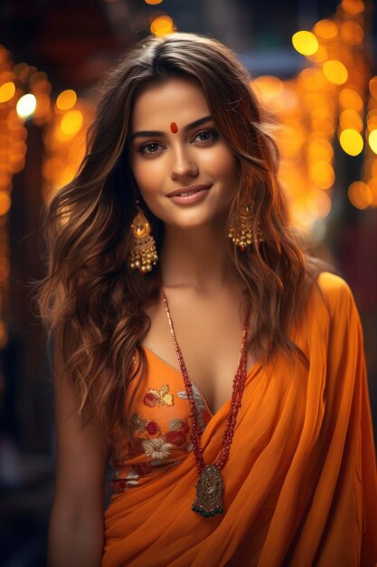 foto de mujer india