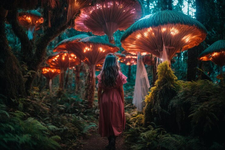 foto mujeres en tierra de hongos