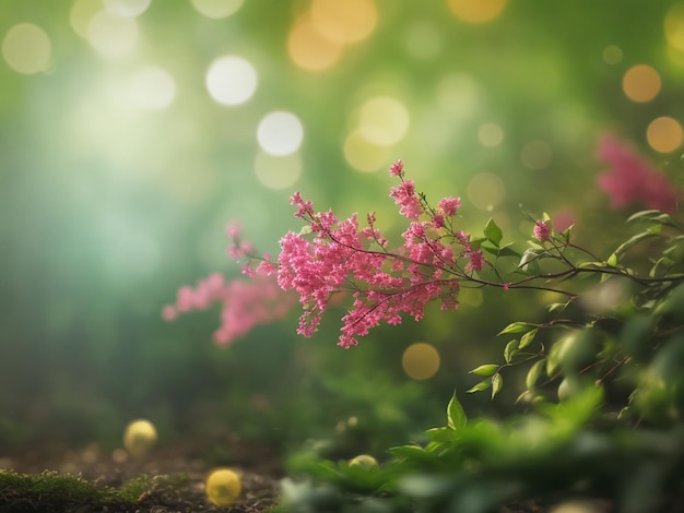 Foto-Naturdesign mit Bokeh-Effekt