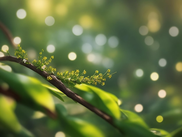 Foto-Naturdesign mit Bokeh-Effekt