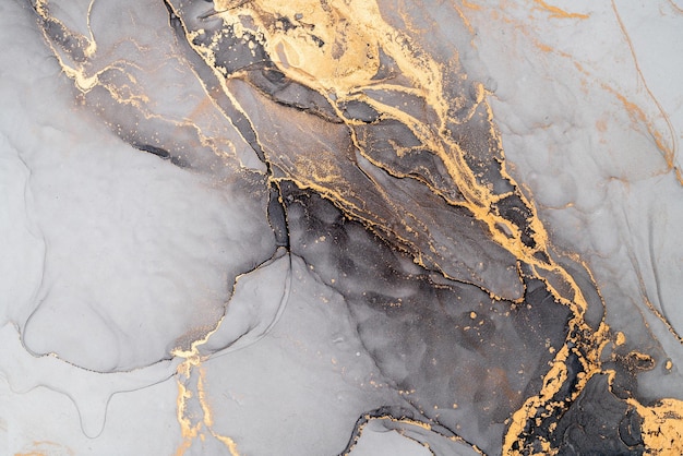 Foto de obra de arte original de tinta de mármol arte abstracto fotografía de alta resolución de una pintura original ejemplar Pintura abstracta fue pintada en textura de papel HQ para crear un patrón de mármol suave
