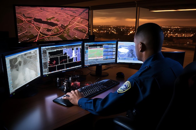 Foto de las operaciones del Centro de Respuesta de Emergencia