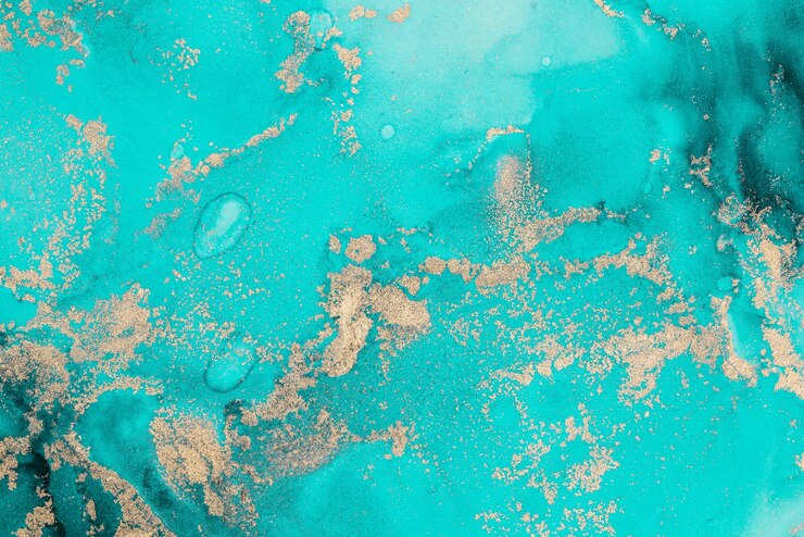 Foto foto original de obra de arte de tinta de mármore arte abstrata fotografia de alta resolução de pintura original exemplar a pintura abstrata foi pintada em textura de papel hq para criar um padrão de mármore suave
