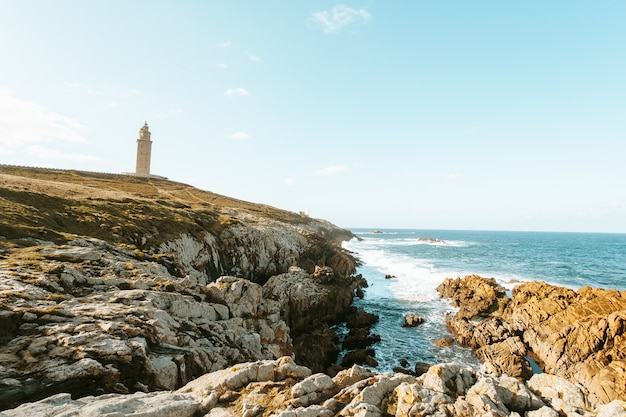 Foto de paisaje de la costa de Galicia