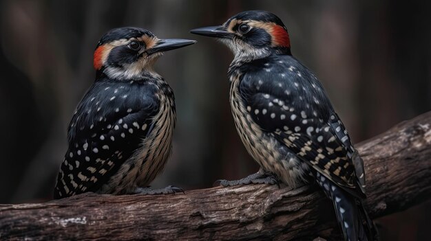 Foto de pájaro carpintero hd