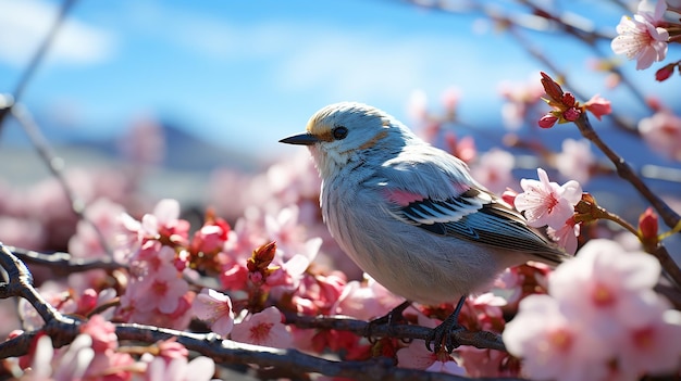 Foto una foto de un pájaro con una mirada larga