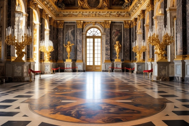 Foto del Palacio de Versalles en París Francia