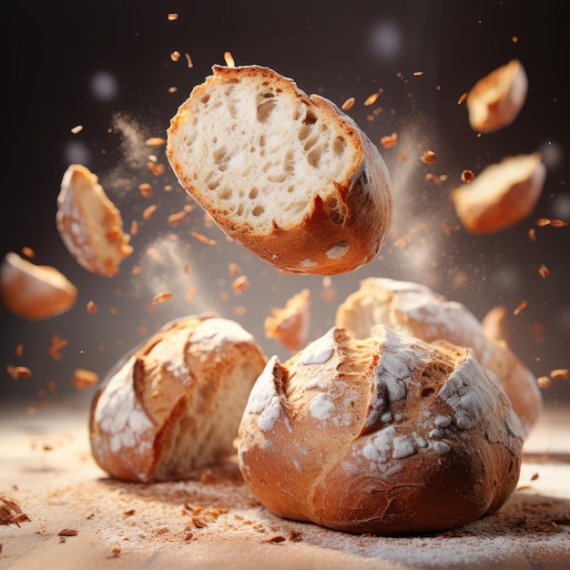 una foto de pan