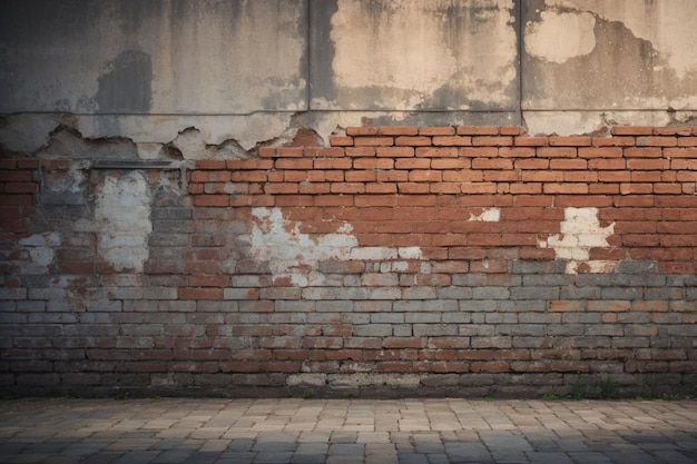 Foto de la pared exterior de las crónicas grunge