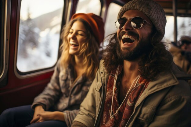 Una foto de una pareja romántica