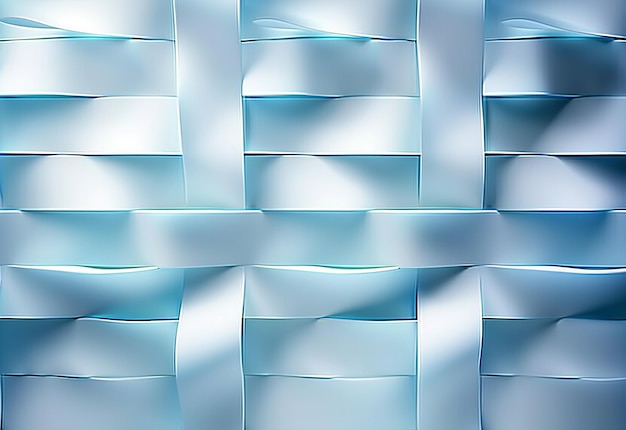 Foto de los patrones de curvas abstractas azules en el diseño de fondo