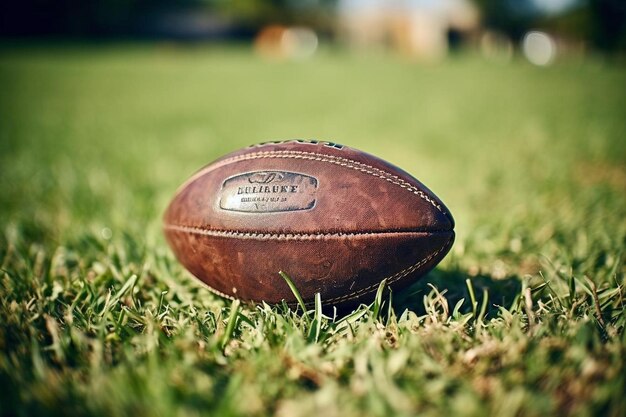 Foto de una pelota de rugby