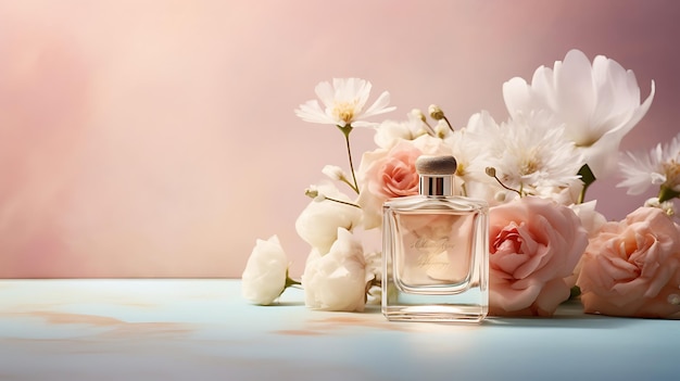 Foto de perfume elegante