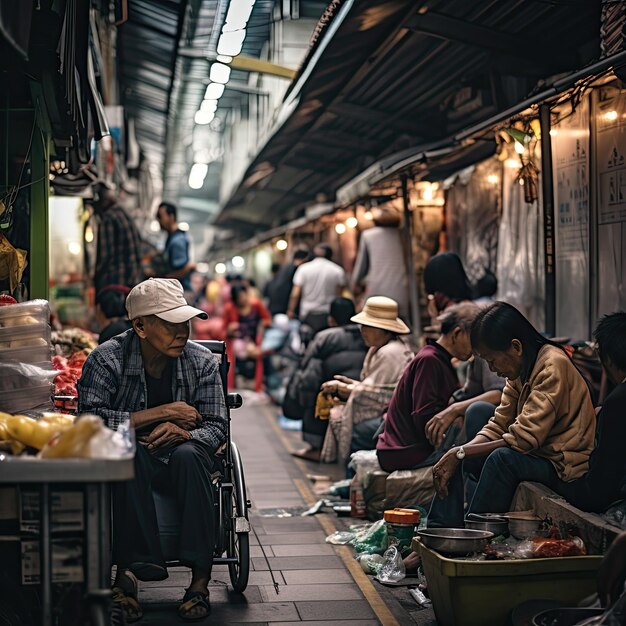 Foto de personas en Bangkok