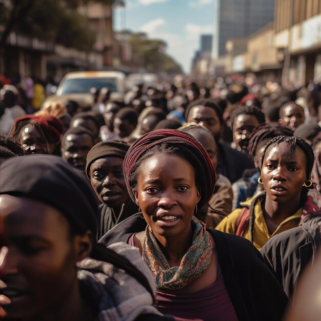 Foto foto de personas en harare