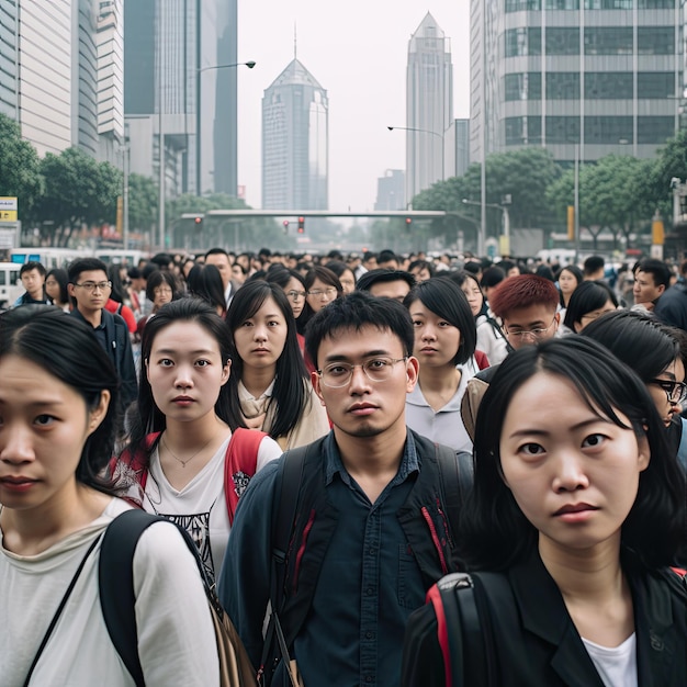 Foto de personas en Shenzhen