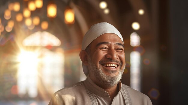 Foto Pessoas celebrando o Eid