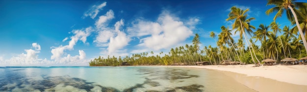 Foto una foto de una playa con la palabra cocos en ella