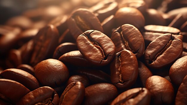 Una foto de un primer plano de los granos de café siendo molidos
